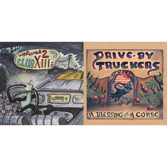 Drive-By Truckers - Blessing & A Curse (Clear With Purple Splatter LP Vinyl/Limited Edition/180G) & Welcome 2 Club Xiii