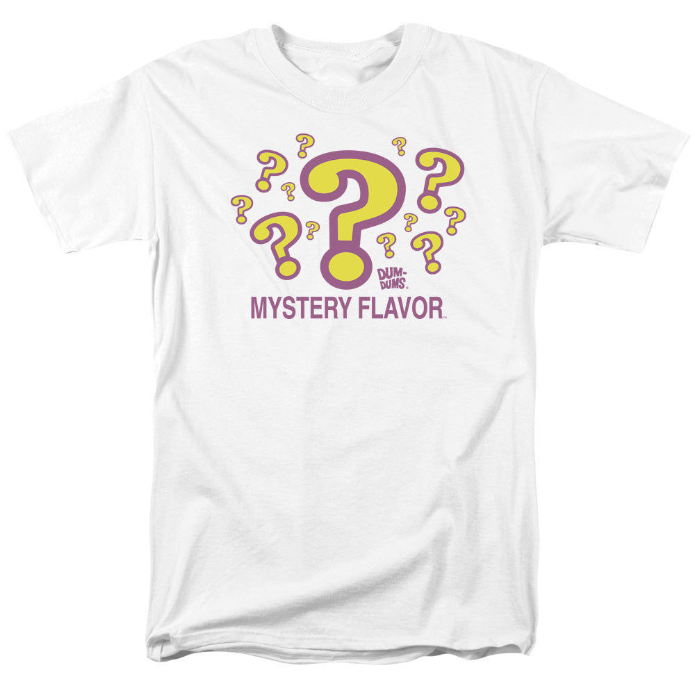 Dum Dums Mystery Flavor Mens T Shirt White