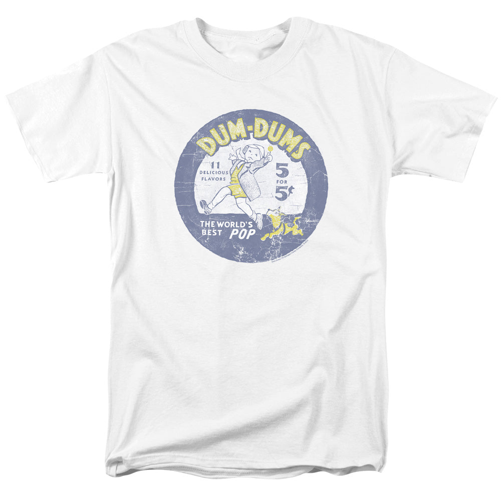 Dum Dums Pop Parade Mens T Shirt White