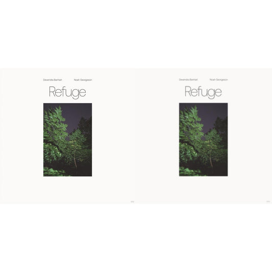 Devendra & Noah Georgeson Banhart - Refuge & Refuge (Blue Seaglass Wave Translucent LP Vinyl)