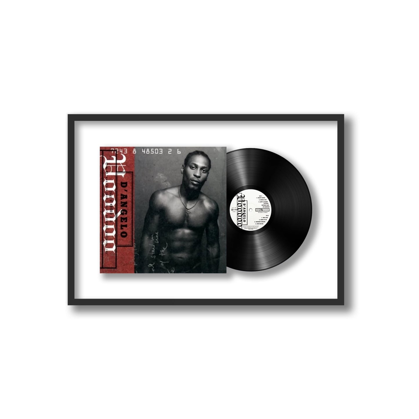D’Angelo Voodoo Framed Vinyl Record
