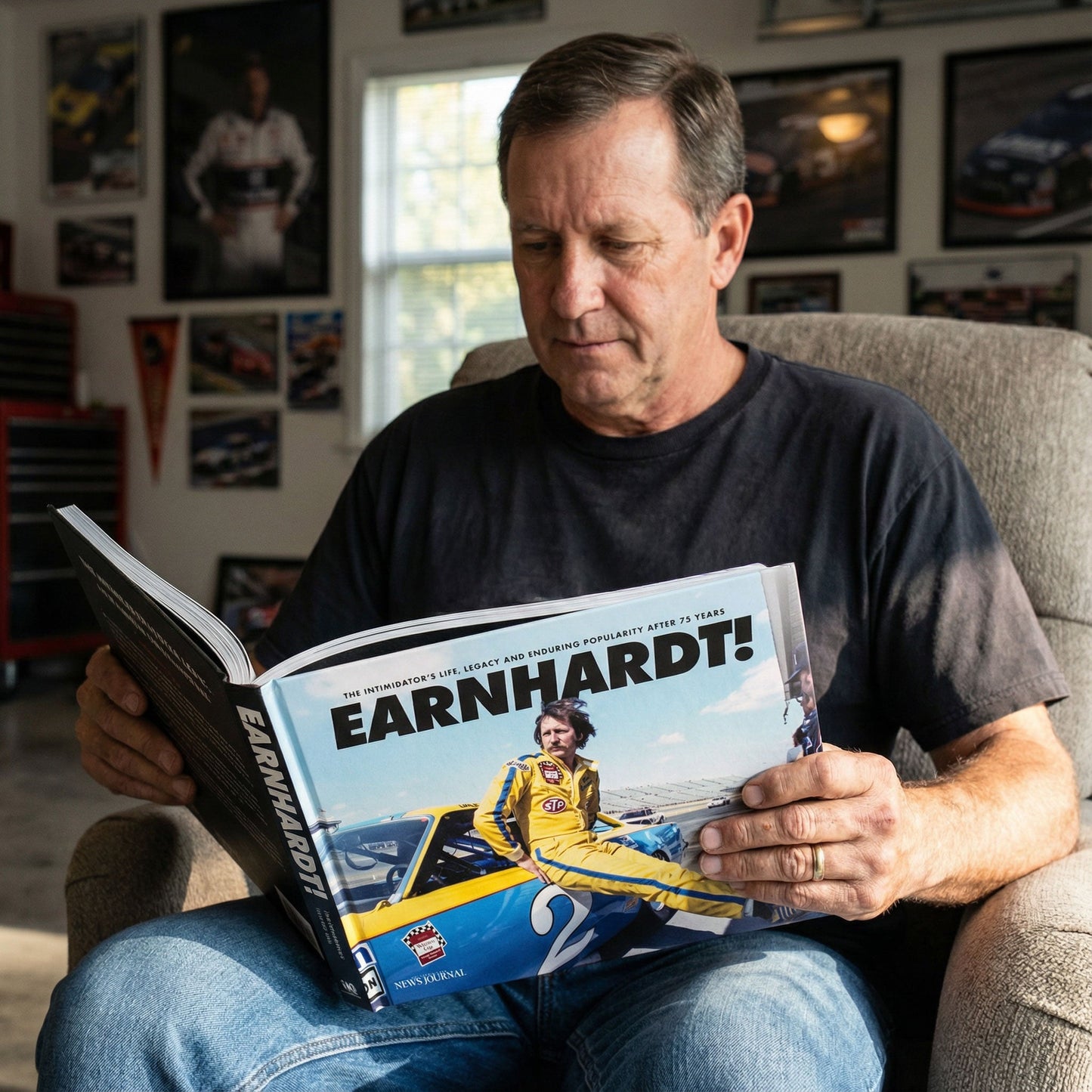 EARNHARDT! The Intimidator's life, legacy and enduring popularity after 75 years Book - PREORDER ships 04/24/2026