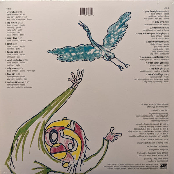 Daniel Johnston - FUN (IEX Magenta, Limited to 500) Vinyl Record