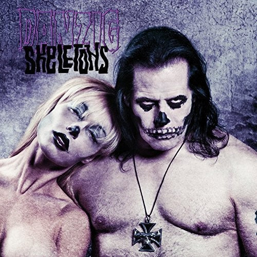 Danzig  Skeletons Purple & White Swirl w  Black Splatter Indie Exclusive Vinyl Record