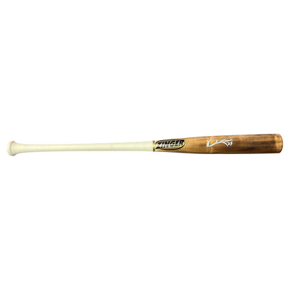 Darick Hall Philadelphia Phillies Autographed Game Model Bat