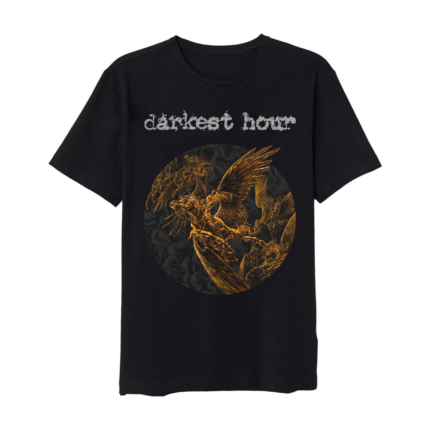 Darkest Hour Dragon Mens T Shirt