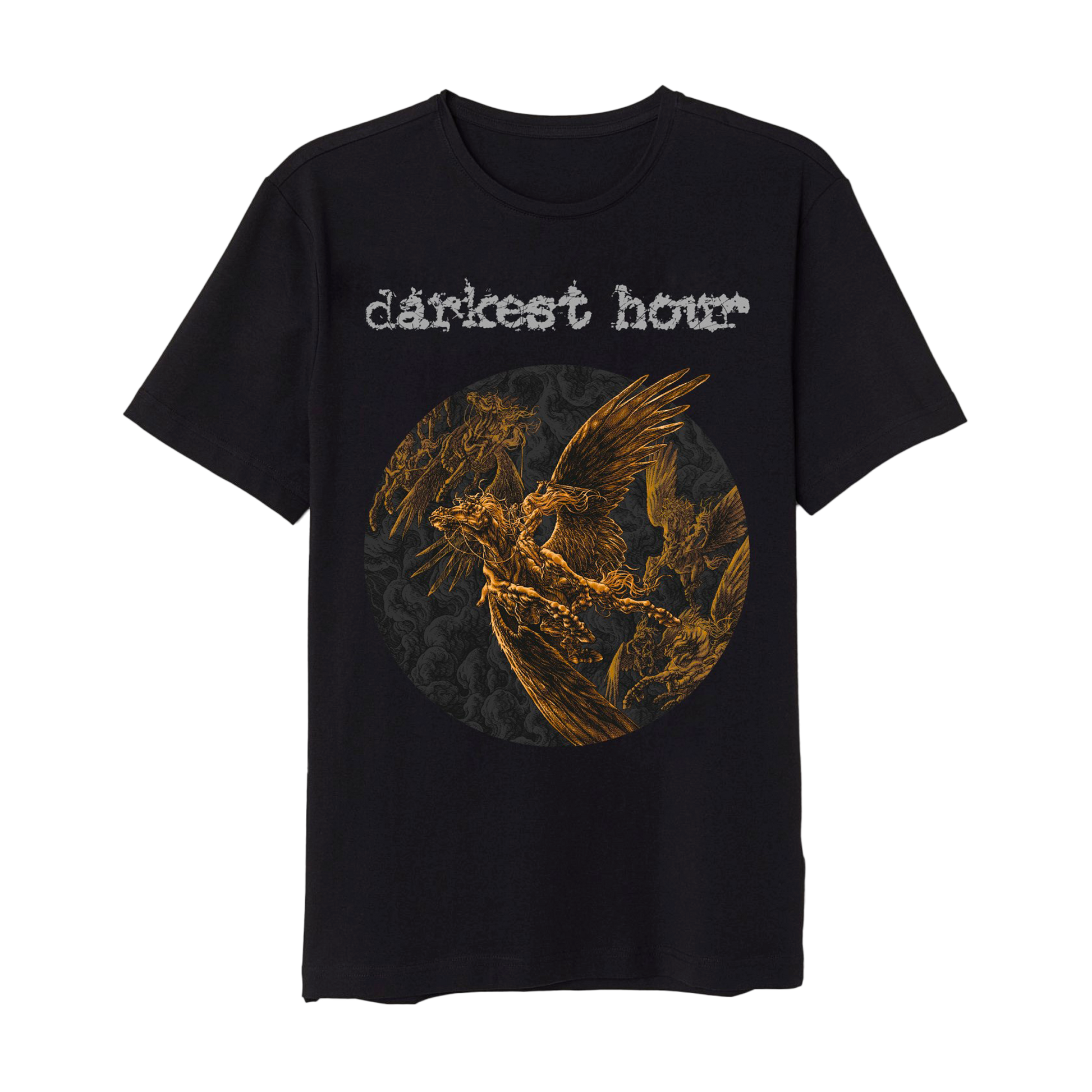 Darkest Hour Dragon Mens T Shirt