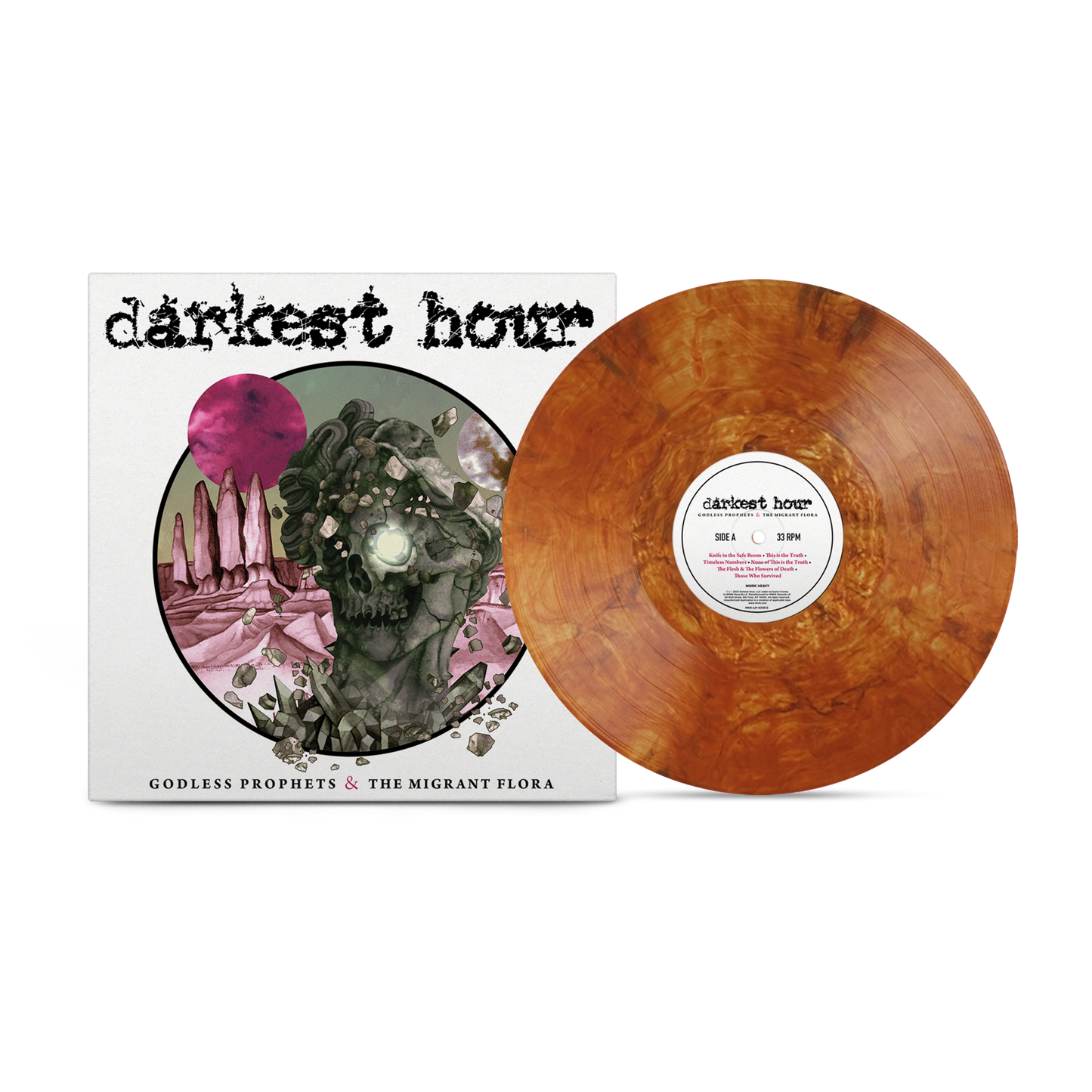Darkest Hour - Godless Prophets & the Migrant Flora Copper Nugget Vinyl Record