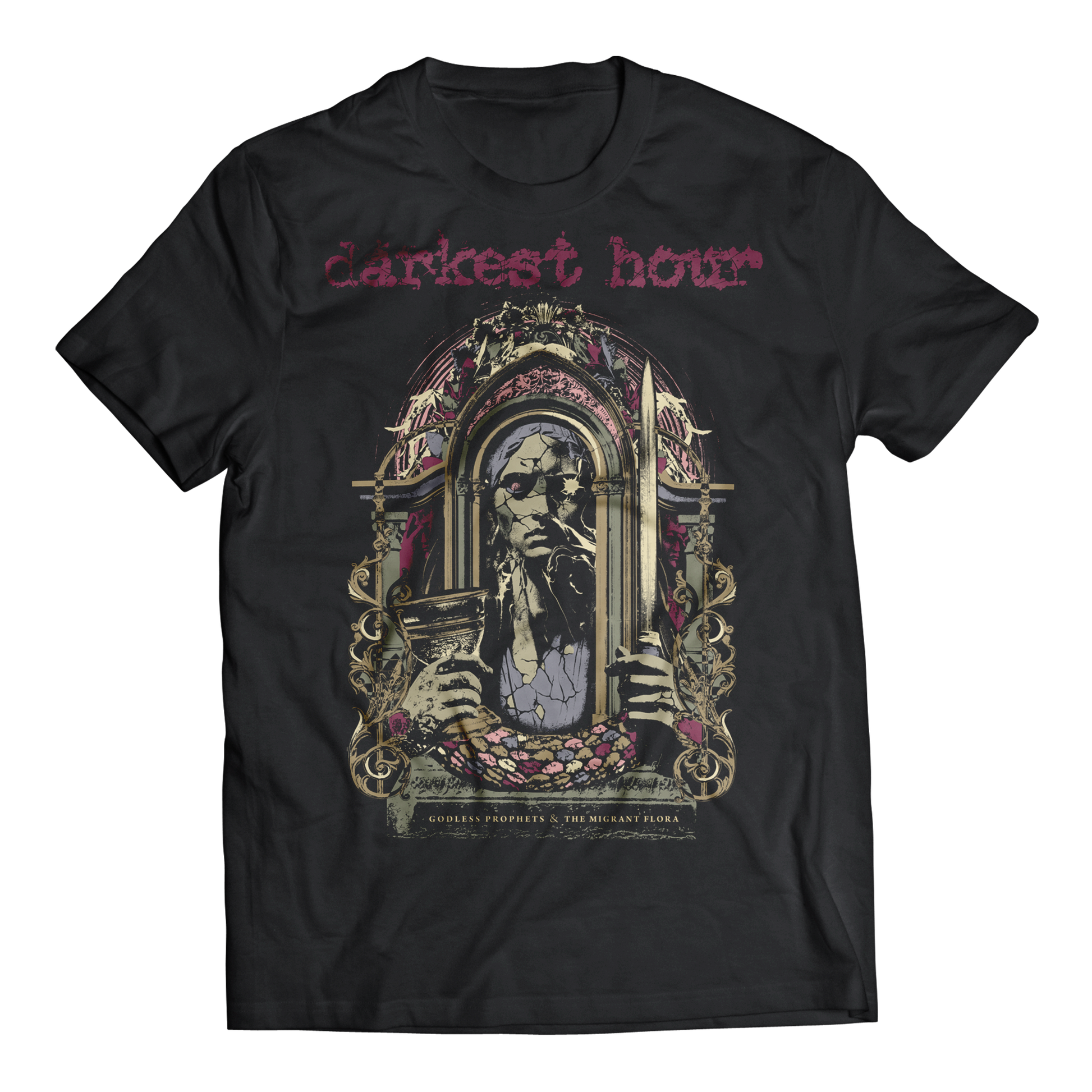 Darkest Hour Godless Prophets & The Migrant Flora Mens T Shirt