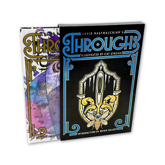 David Dastmalchian: Through - Graphic Novel & Collector's Cards (Deluxe Edition) Book