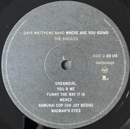 Dave Matthews Band – Where Are You Going: The Singles (2-LP Vinyl) Vinyl Record