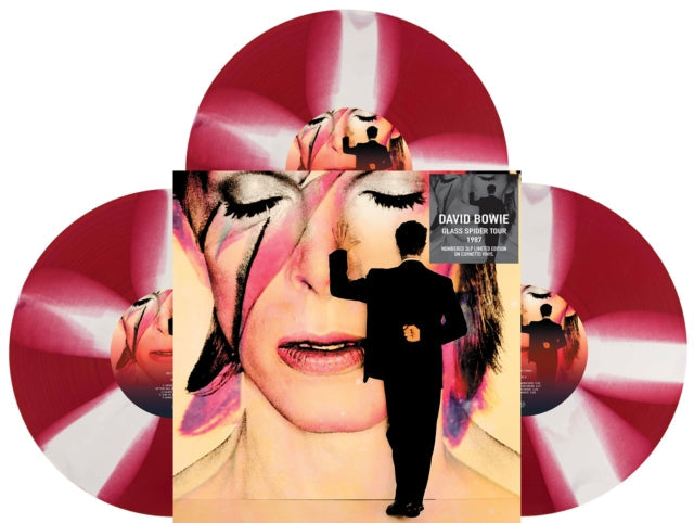 Glass Spider Tour (Red and White Colour Vinyl) [Vinyl] Vinyl Record