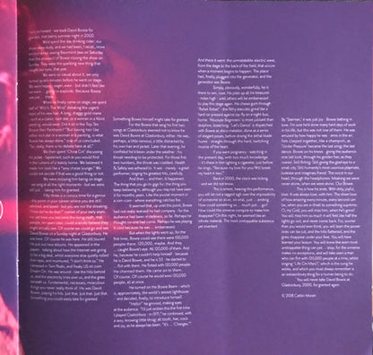 David Bowie – Glastonbury 2000 (3-LP Vinyl) Vinyl Record