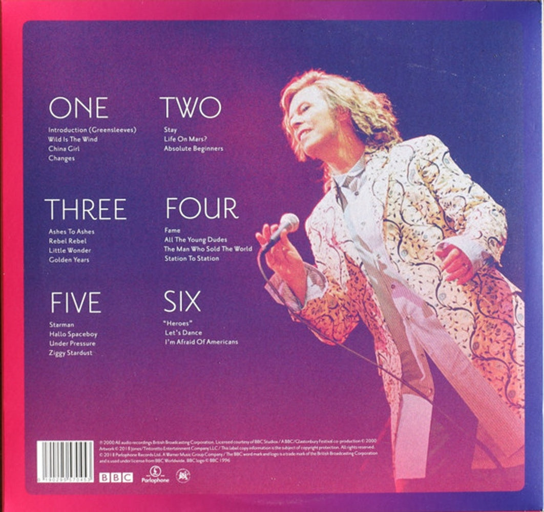 David Bowie – Glastonbury 2000 (3-LP Vinyl) Vinyl Record
