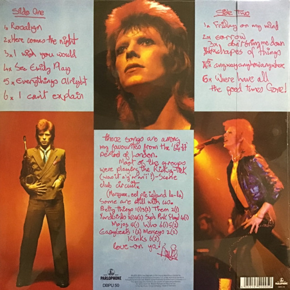 David Bowie – Pinups (LP Vinyl) Vinyl Record