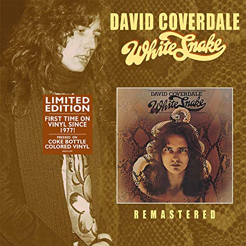David Coverdale - White Snake [Coke Bottle Clear LP; Limited Edition]] Vinyl Record