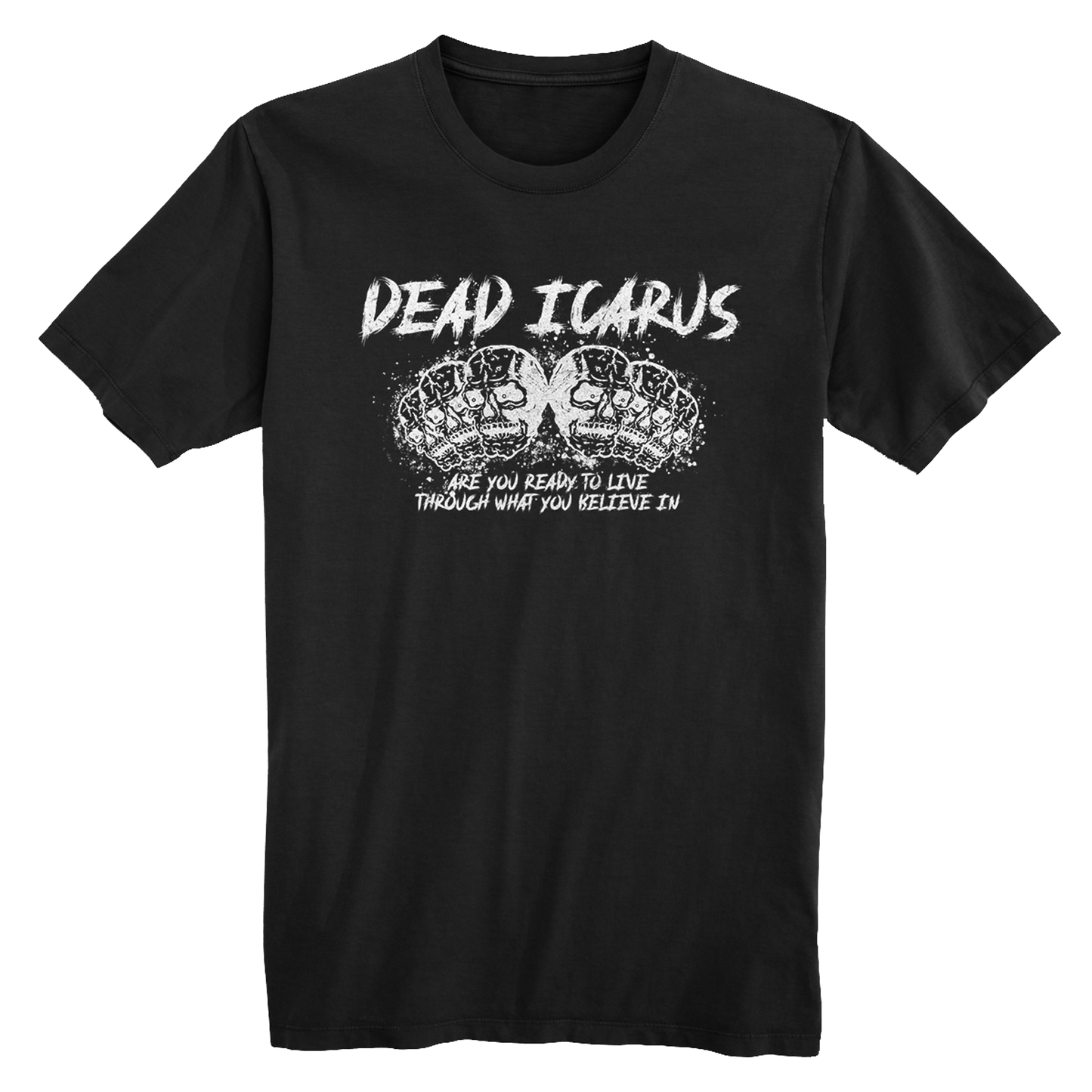 Dead Icarus Ready To Live Black Mens T Shirt