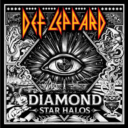 Def Leppard Diamond Star Halos 2 LP Vinyl Record