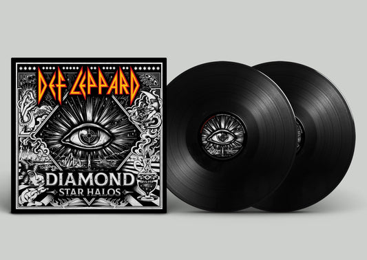 Def Leppard Diamond Star Halos 2 LP Vinyl Record
