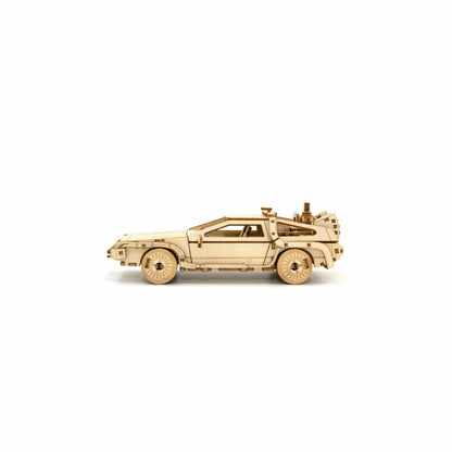 IncrediBuilds: Back to the Future: DeLorean Book and 3D Wood Model [2020]