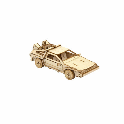 IncrediBuilds: Back to the Future: DeLorean Book and 3D Wood Model [2020]