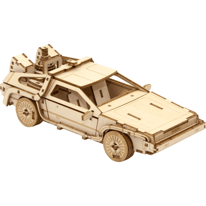 IncrediBuilds: Back to the Future: DeLorean Book and 3D Wood Model [2020]