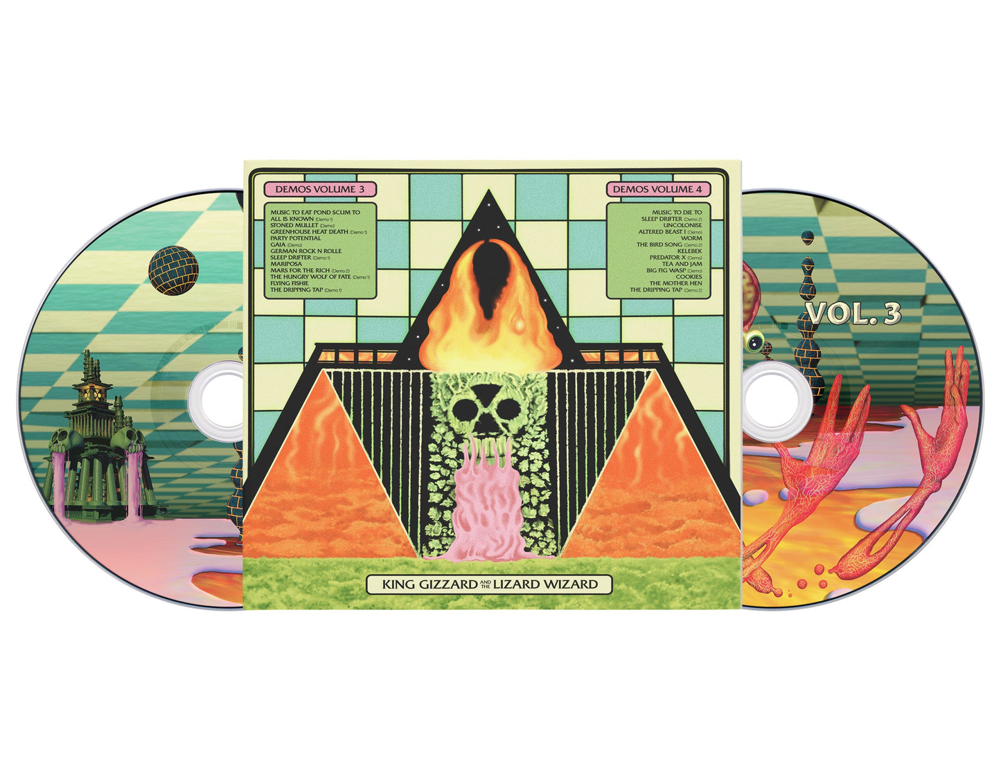 Demos Vol. 3 + Vol. 4 - Double CD - Needlejuice Records - Music CD