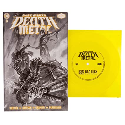 Denzel Curry - Bad Luck (Dark Nights: Death Metal #3 Soundtrack) (Colored Vinyl, Yellow, Indie Exclusive) (Comic Book) Vinyl Record
