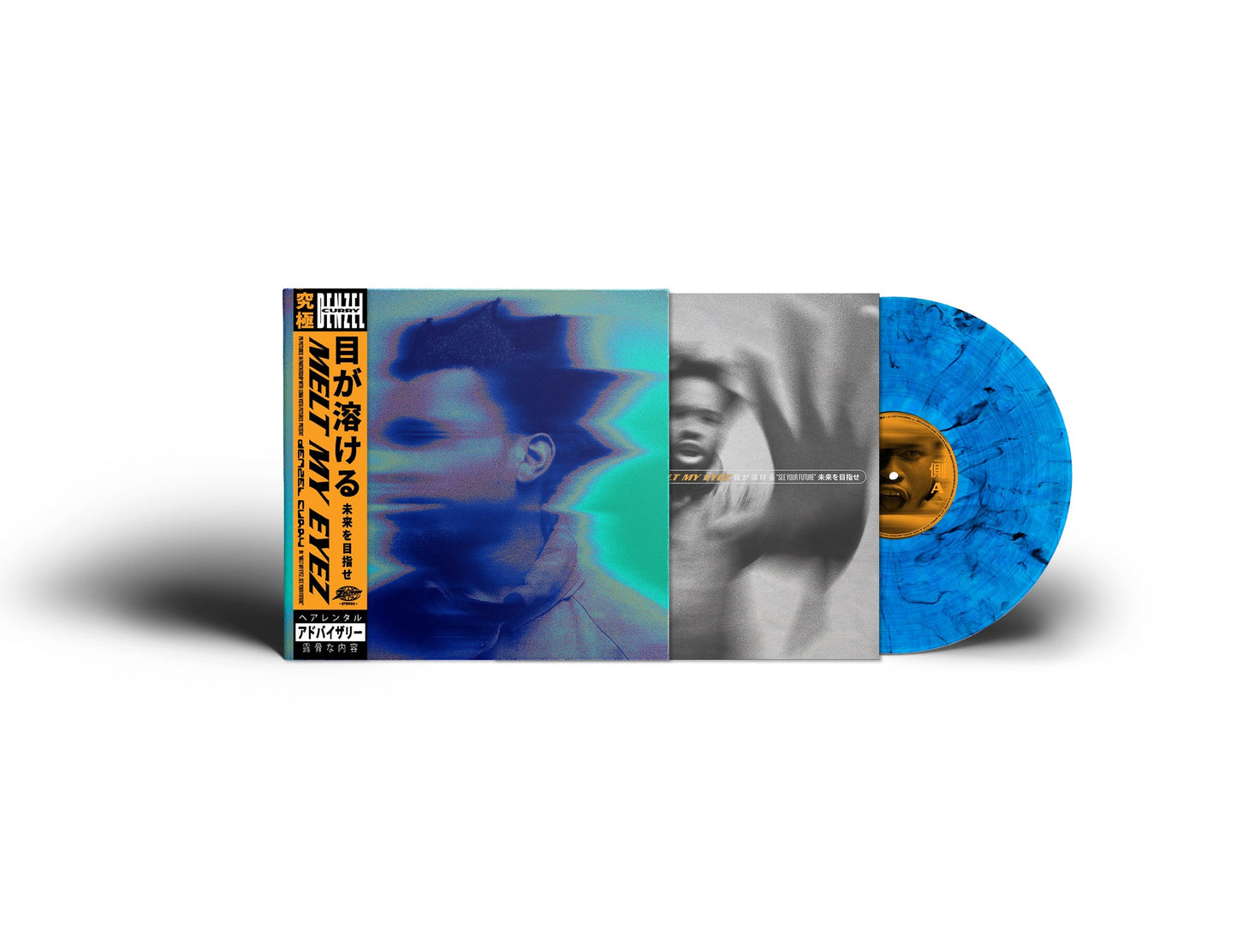 Denzel Curry - Melt My Eyez See Your Future [Blue & Black Blended LP] Vinyl Record