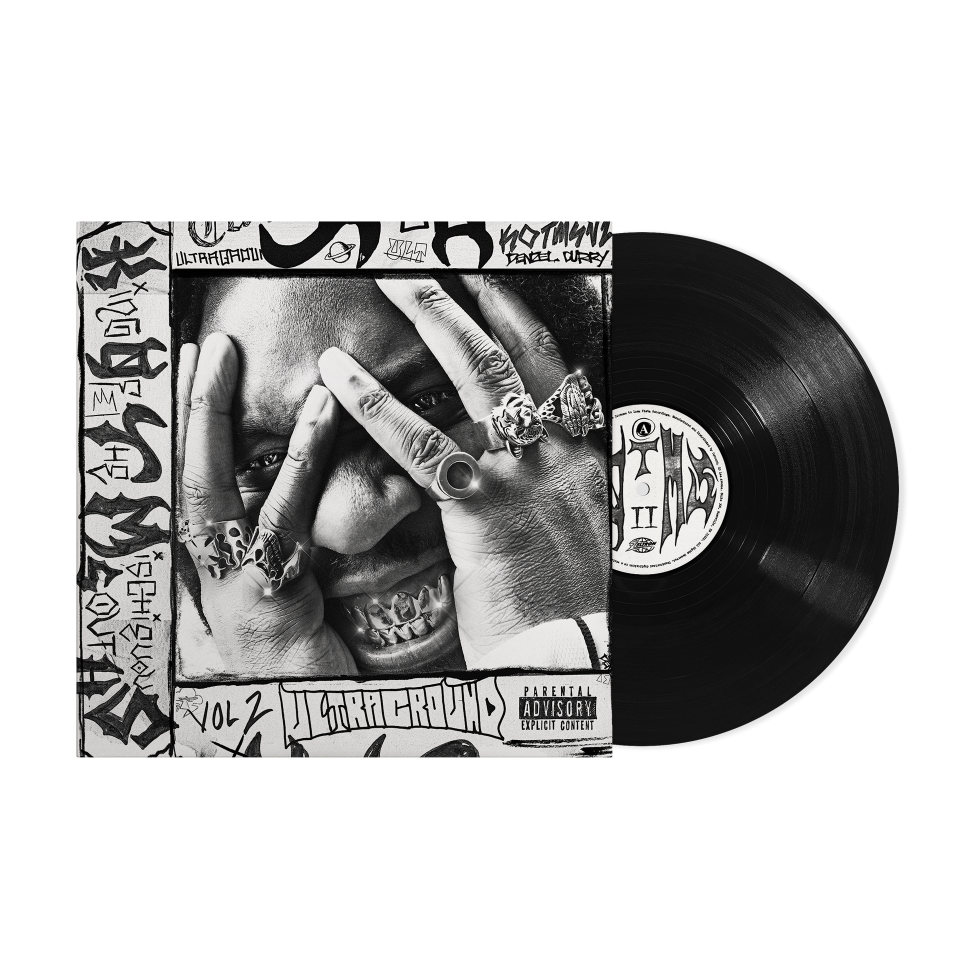 Denzel Curry King Of The Mischievous South Vol. 2 Black 2 LP Vinyl Record