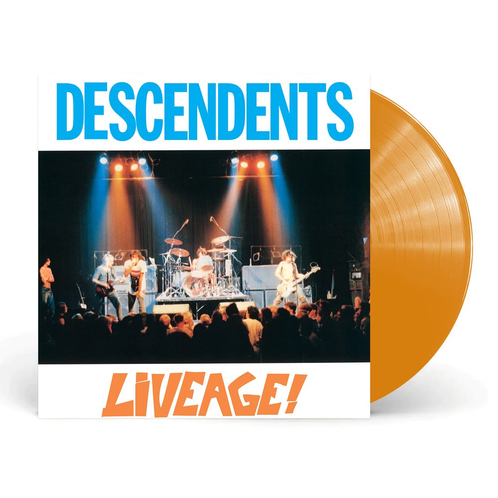 Descendents – Liveage! - 2026 (Transparent Orange LP Vinyl) Vinyl Record