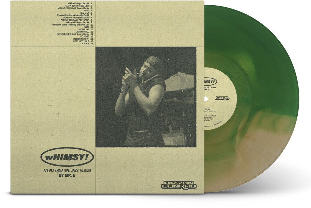 Destin Conrad – Whimsy - Green/Gold (Bonus Tracks, Clear, Deluxe LP Vinyl) Vinyl Record