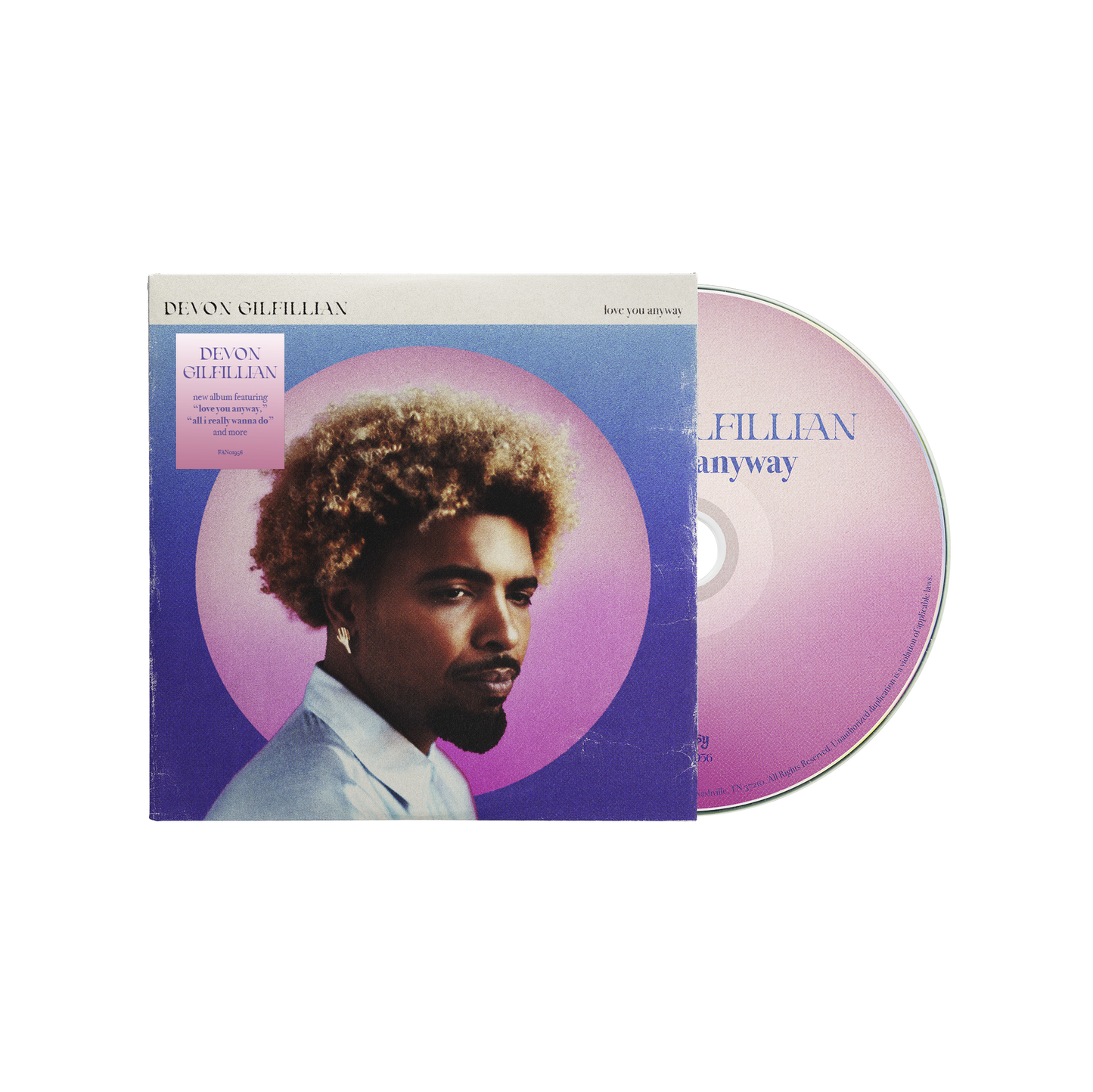 Devon Gilfillian - Love You Anyway - Music CD