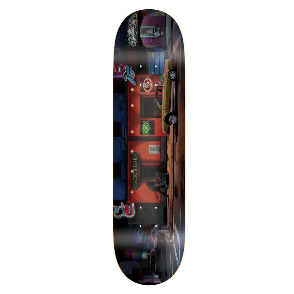 DGK Jack's Place Curtin Skateboard Deck - 8.25″