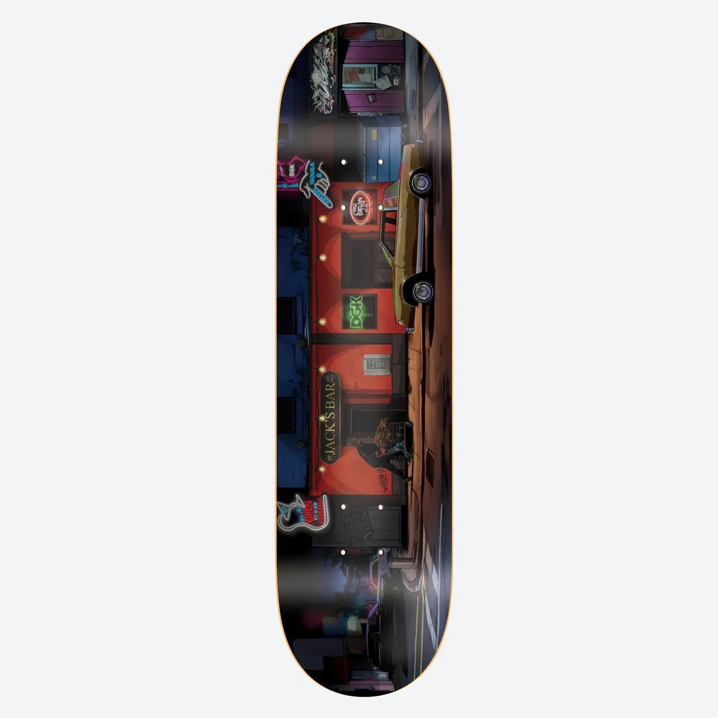 DGK Jack's Place Curtin Skateboard Deck - 8.25″