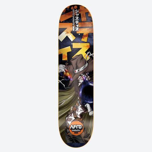 DGK x Afro Samurai Justice Skateboard Deck - 8.1ƒ?? Multi