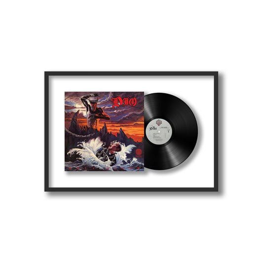 Dio Holy Diver Framed Vinyl Record