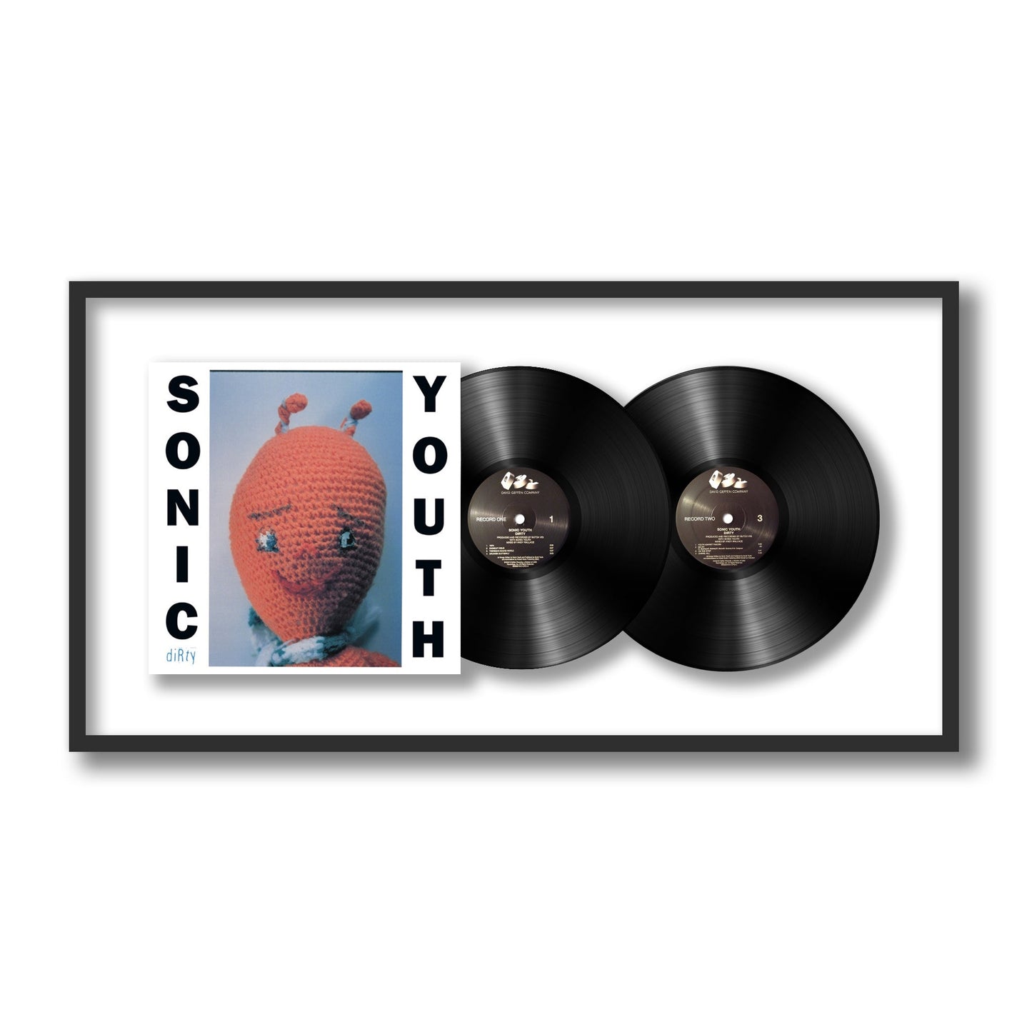 Sonic Youth Dirty Framed Vinyl Record