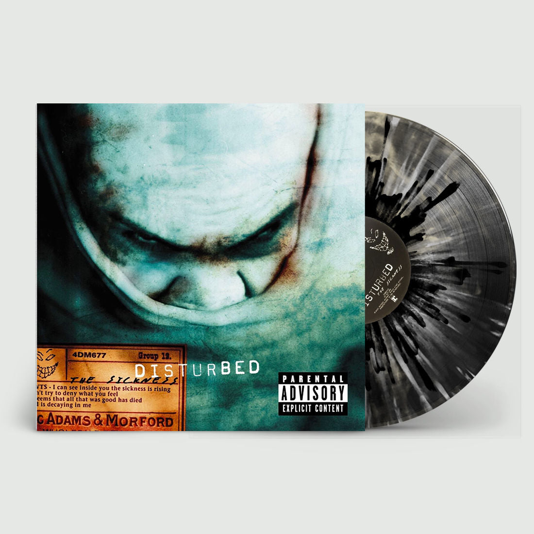 The Sickness: 20th Anniversary Edition (Limited Edition Black Cloud Smoky Vinyl) Vinyl Record