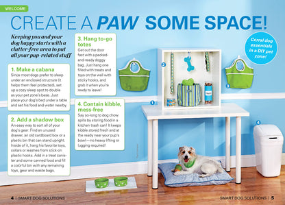 First For Women Specials - Smart Dog Solutions: 175 Genius Tips to Treat Your Pup Right ... For Less! Discover Ways To Banish Drool Marks, Soothe Firework Fears, Craft DIY Pet Stairs & More!