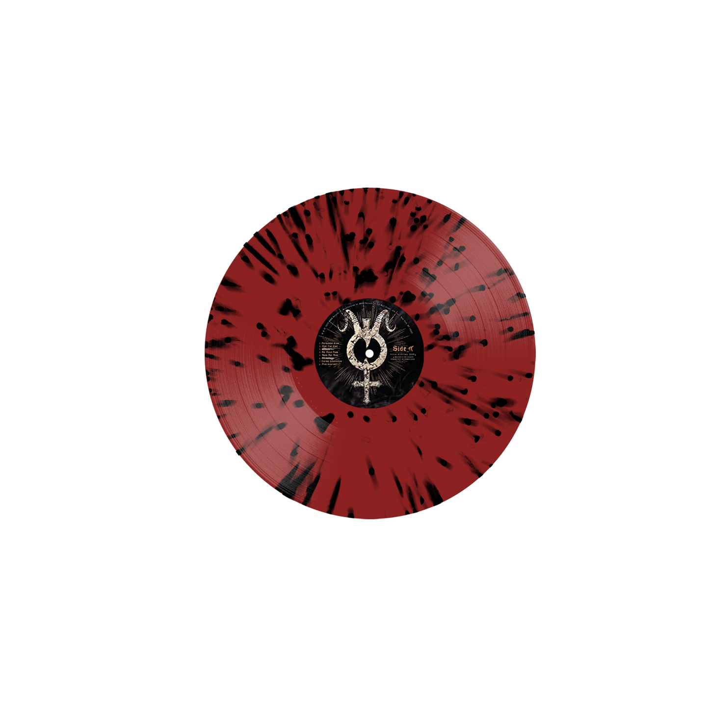 Dogma - Dogma Scarlet Blood / Black Mass Drip Vinyl Record