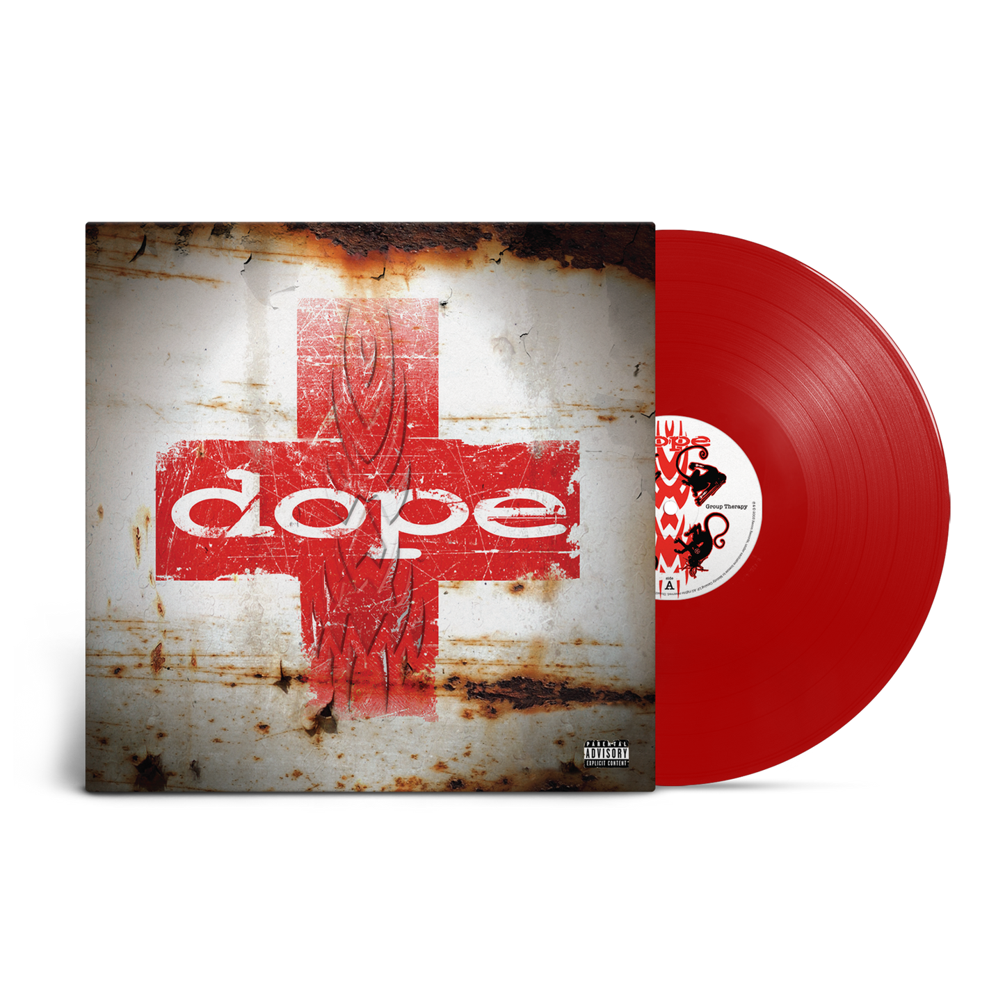 Dope Group Therapy Clear Red RSD Vinyl Record