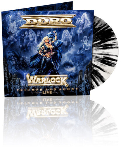 Warlock - Triumph & Agony Live (Marbled Black & White Vinyl) Vinyl Record