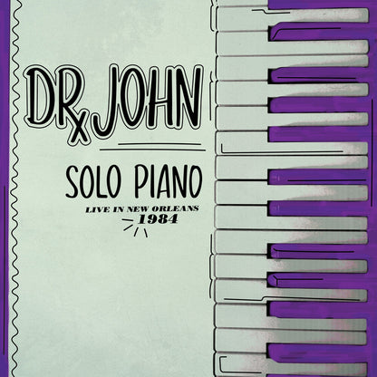 Dr. John – Solo Piano Live In New Orleans 1984 (LP Vinyl) Vinyl Record