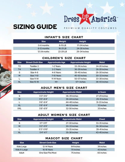 Deluxe Indian Girl Costume Set