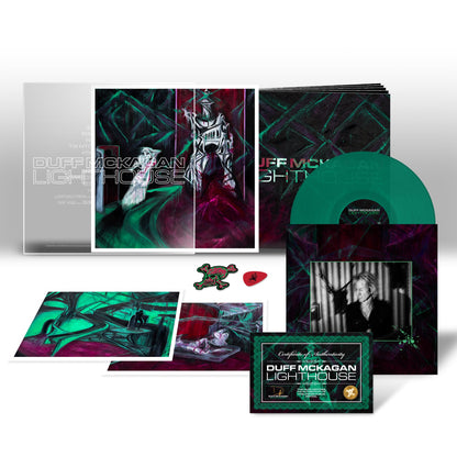 Duff Mckagan ‘Lighthouse’ Deluxe LP (Limited Edition – Only 300 Made, Emerald Green Vinyl) Vinyl Record