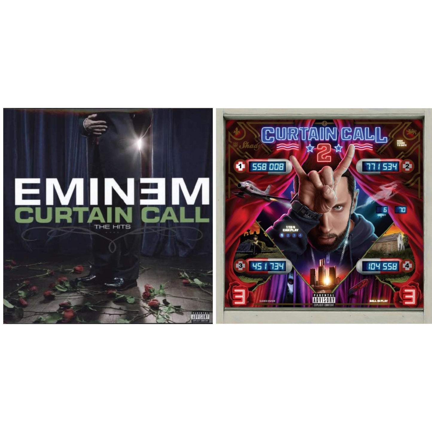 Eminem - Curtain Call 2 (2LP) & Curtain Call: Hits