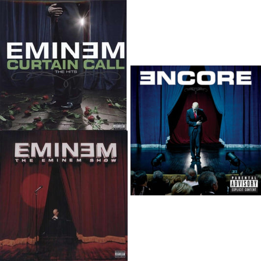 Eminem - Encore & Curtain Call: Hits & Eminem Show - LP Vinyl Bundle