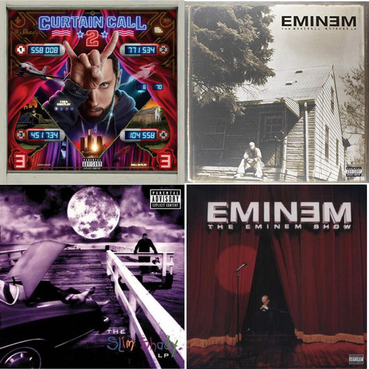 Eminem - Curtain Call 2 (2LP) & Slim Shady LP & Marshall Mathers LP & Eminem Show