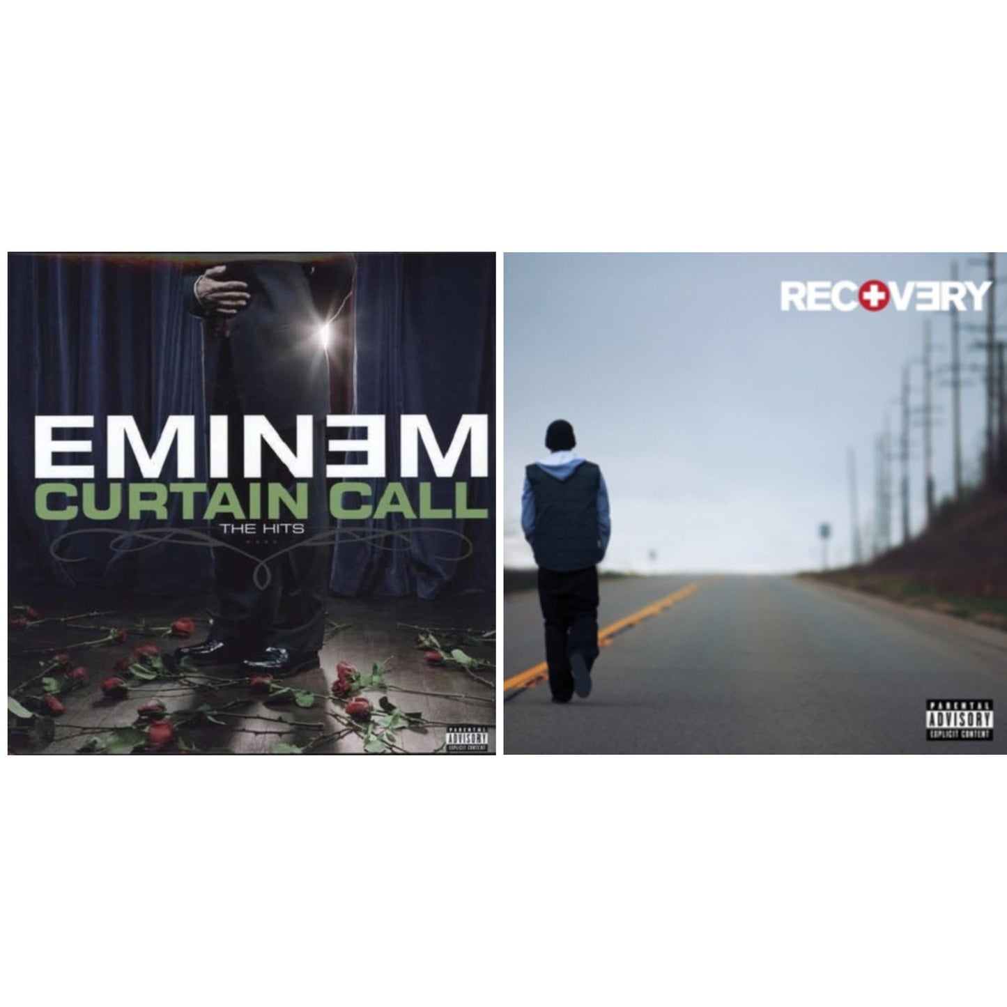 Eminem - Curtain Call: Hits & Recovery - LP Vinyl Bundle